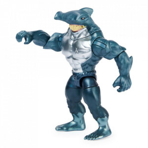 Set Figurina cu accesorii surpriza Batman, King Shark, 10cm - Img 3