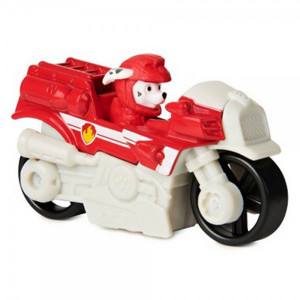 Set figurina cu vehicul Paw Patrol True Metal - MotoPups Marshall,7cm