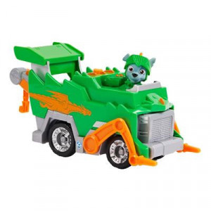 Set Figurina cu Vehicul Transformabil Paw Patrol - Rescue Knights Rocky - Img 5