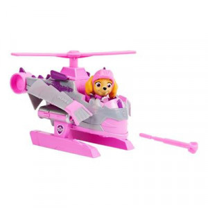 Set Figurina cu Vehicul Transformabil Paw Patrol - Rescue Knights Skye - Img 4