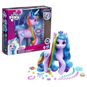 Jucărie pentru fete Hasbro – figurină Izzy Moonbow cu coamă lungă și accesorii