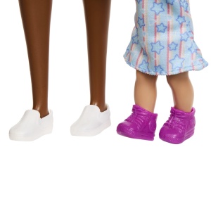 Set joaca papusa Barbie Bruneta Mulatra Profesora, multicolor, 32.5x19x6.5cm - Img 10