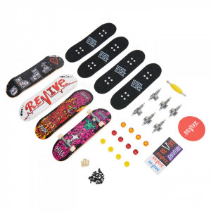 Set mini placa skateboard Tech Deck ,Revive, 4 buc - Img 2