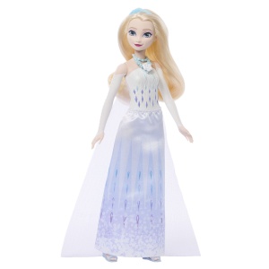Set papusa Frozen Jewel Reveal Elsa, 32.5x18x7.5cm, pentru fete 3-7 ani - Img 8