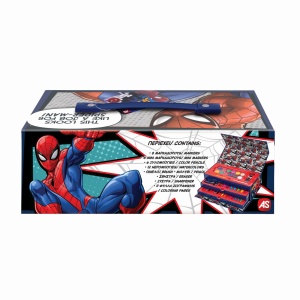 Set pictură Spider-Man, 50 piese, multicolor, 26.6x13.9x9.7cm - Img 3