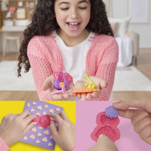 Set plastilină Hasbro Play-Doh Barbie creații vestimentare, multicolor - Img 6