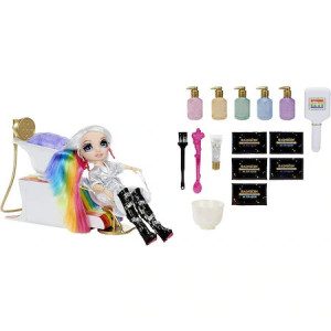 Set salon de infrumusetare Rainbow High pentru copii - Img 4