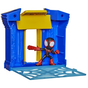 SPIDEY SI PRIETENII LUI UIMITORI MARVEL MINI SET BANCA CU FIGURINA SI ACCESORII - Img 2
