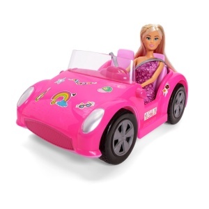 STEFFI LOVE SET PAPUSA STEFFI CU MASINA DE PLAJA 29CM - Img 2