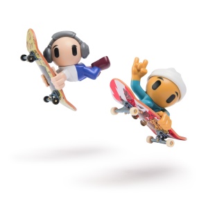TECH DECK SK8 CREW PACHET 2 SETURI PLITA SI FIGURINA 9.6CM CASCA ALBA SI CASTI GRI - Img 2