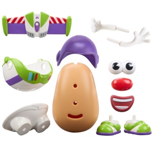 TOY STORY 5 DOMNUL CAP DE CARTOF FIGURINA BUZZ DE ASAMBLAT - Img 6