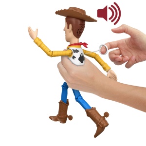 TOY STORY 5 FIGURINA WOODY ARTICULATA CU SUNETE 30CM - Img 3