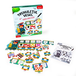 TRENULETUL VESEL NUMERE FORME CULORI - Img 3