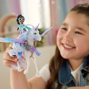 UNICORN ACADEMY SET MAGIA ARIPILOR CU PAPUSA LAYLA SI UNICORNUL GLACIER CU ACCESORII - Img 4
