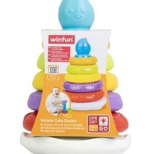WINFUN TURN CU CERCURI COLORATE IN FORMA DE TORT