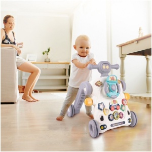 Antepremergator transformabil interactiv 6in1 cu volan Activity Walker - Img 5
