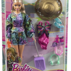 BARBIE PAPUSA BARBIE IN CALATORIE