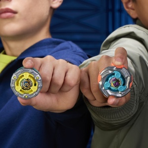 BEYBLADE X SET SNEAK ATTACK CUTTER SHINOBI LF SI RAMPART AEGIS GB - Img 5