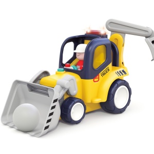 Vehicul de construcții telecomandat pentru copii, marca HOLA