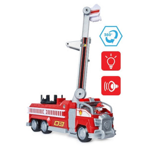 Camion de Pompieri Paw Patrol - The Movie, Marshall City Firetruck - Img 5