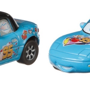 CARS3 SET 2 MASINUTE METALICE DINOCO MIA SI DINOCO TIA - Img 2