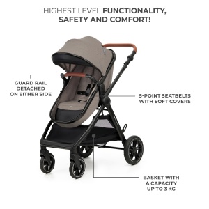 CARUCIOR KINDERKRAFT ESME, 3 IN 1, SAND BEIGE - Img 5