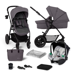CARUCIOR MULTIFUNCTIONAL KINDERKRAFT XMOOV, 3 IN 1, DARK GREY - Img 1