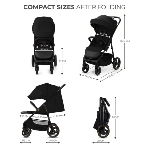 CARUCIOR SPORT KINDERKRAFT TRIG3 ONYX BLACK - Img 5