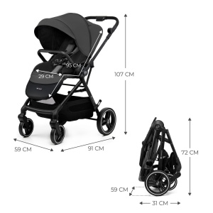 CARUCIOR SPORT KINDERKRAFT YOXI, GREY - Img 6