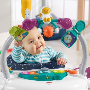Centru de activitati pliabil Fisher Price, Astro Kitty Space Saver - Img 5