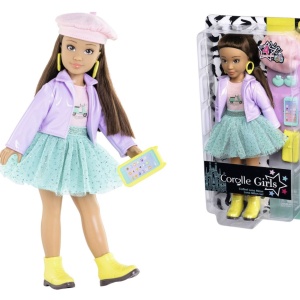 COROLLE SET SAPTAMANA MODEI LA MILANO PAPUSA LUNA 28CM - Img 2
