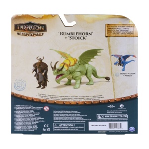 CUM SA ITI DRESEZI DRAGONUL INCERCAREA FLACARII SET DRAGON RUMBLEHORN SI FIGURINA STOICK - Img 6