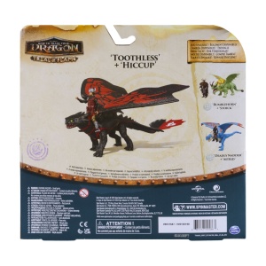 CUM SA ITI DRESEZI DRAGONUL INCERCAREA FLACARII SET DRAGON TOOTLESS SI FIGURINA HICCUP - Img 6