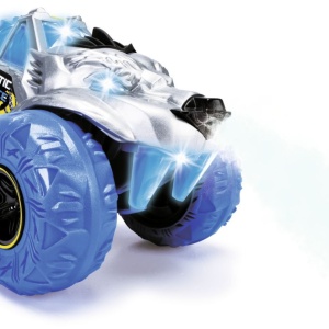 DICKIE MASINA DE TEREN ARCTIC ICE MONSTER CU LUMINI SUNETE SUSPENSII SI FUNCTIE ABUR 25CM - Img 7