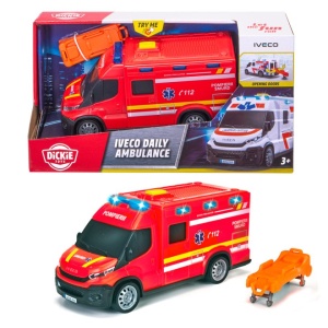 DICKIE TOYS AMBULANTA IVECO SCARA 1 LA 32 - Img 3