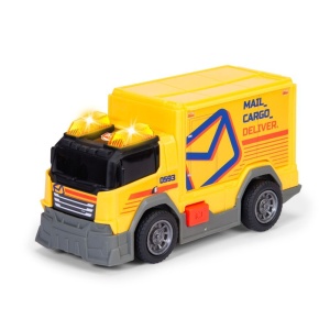 DICKIE TOYS CAMION DE LIVRARE CU LUMINI SI SUNETE 15CM - Img 2