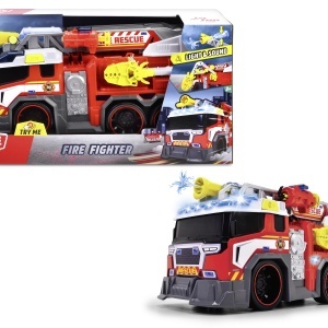 DICKIE TOYS MASINA DE POMPIERI CU LUMINI SI SUNETE 37.5CM