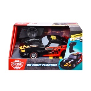 DICKIE TOYS MASINUTA NIGHT PHANTOM RC CU TELECOMANDA 2.4GHz SCARA 1 LA 18