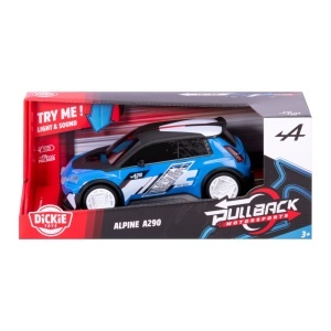 DICKIE TOYS PULL BACK MOTORSPORTS MASINA ALPINE A 290 28CM - Img 2