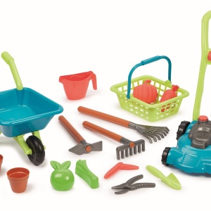 ECOIFFIER SET ROABA CU MASINA DE TUNS IARBA - Img 4