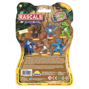 Figurina, Rascals, Animalut care se intinde, Rhinoky - Img 4
