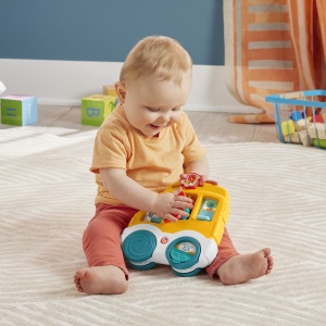 FISHER PRICE ANIMAL FRIENDS CENTRU DE ACTIVITATI MASINUTA - Img 6