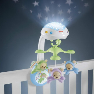 Fisher-Price: Carusel cu proiecţie Butterfly Dreams 3-în-1 - Img 5