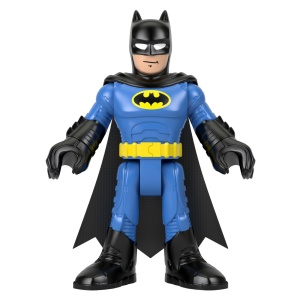 FISHER PRICE IMAGINEXT DC SUPER FRIENDS FIGURINA BATMAN XL CU COSTUM ALBASTRU - Img 5