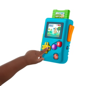 FISHER PRICE LAUGH&LEARN CONSOLA DE JOC INTERACTIVA IN LIMBA ROMANA - Img 4