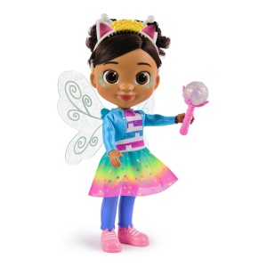 GABBYS DOLLHOUSE FAIRYLANDIA MAGIA PAPADIEI PAPUSA GABBY INTERACTIVA 33CM - Img 7