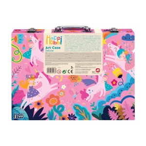 HAPPI HOBBI ART CASE SET DE DESEN DELUXE CU 100 DE ACCESORII FANTEZIE UNICORNI - Img 5