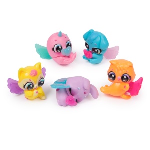 HATCHIMALS ALIVE NEON RAINBOW SET COSULET DE OUA - Img 3