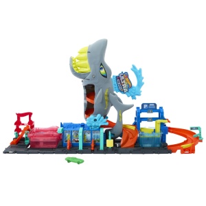 HOT WHEELS CITY COLOR REVEAL SPALATORIE AUTO 91CM - Img 2