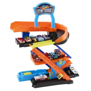 HOT WHEELS CITY TRANSFORMAREA GARAJULUI DE CASCADORII CU MASINUTA INCLUSA - Img 7